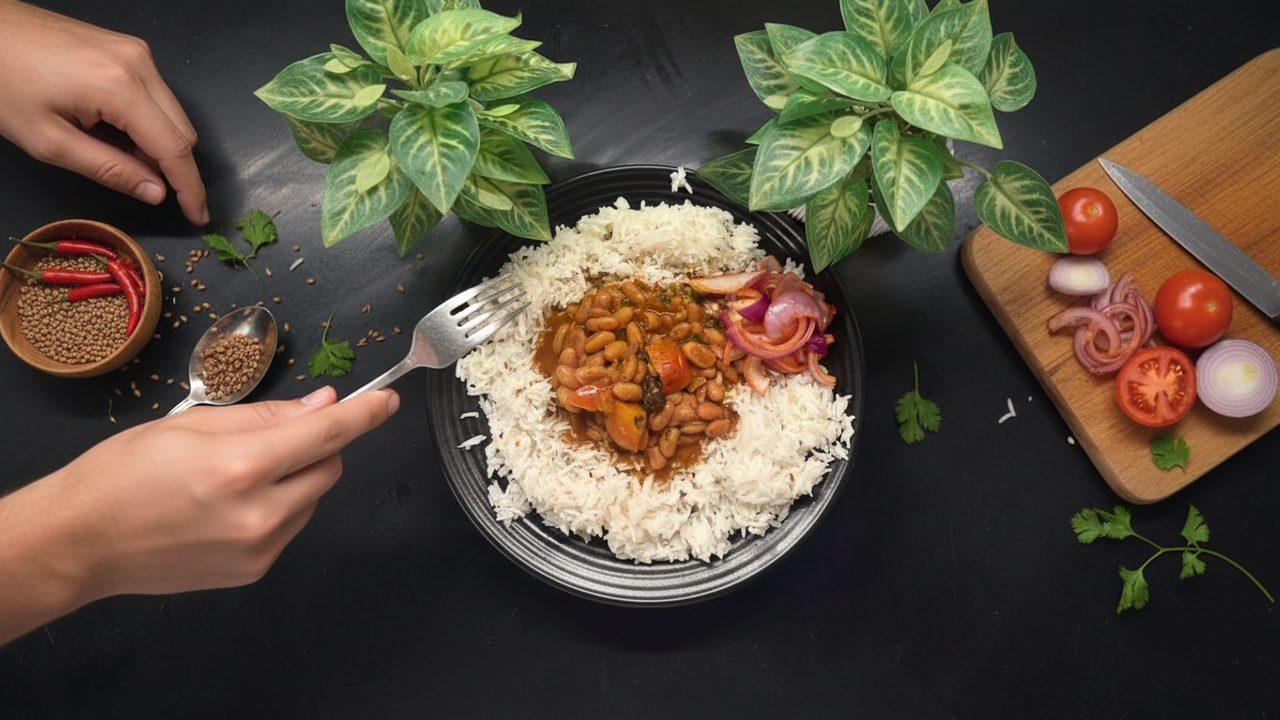 Rajma Chawal – Indian Style
