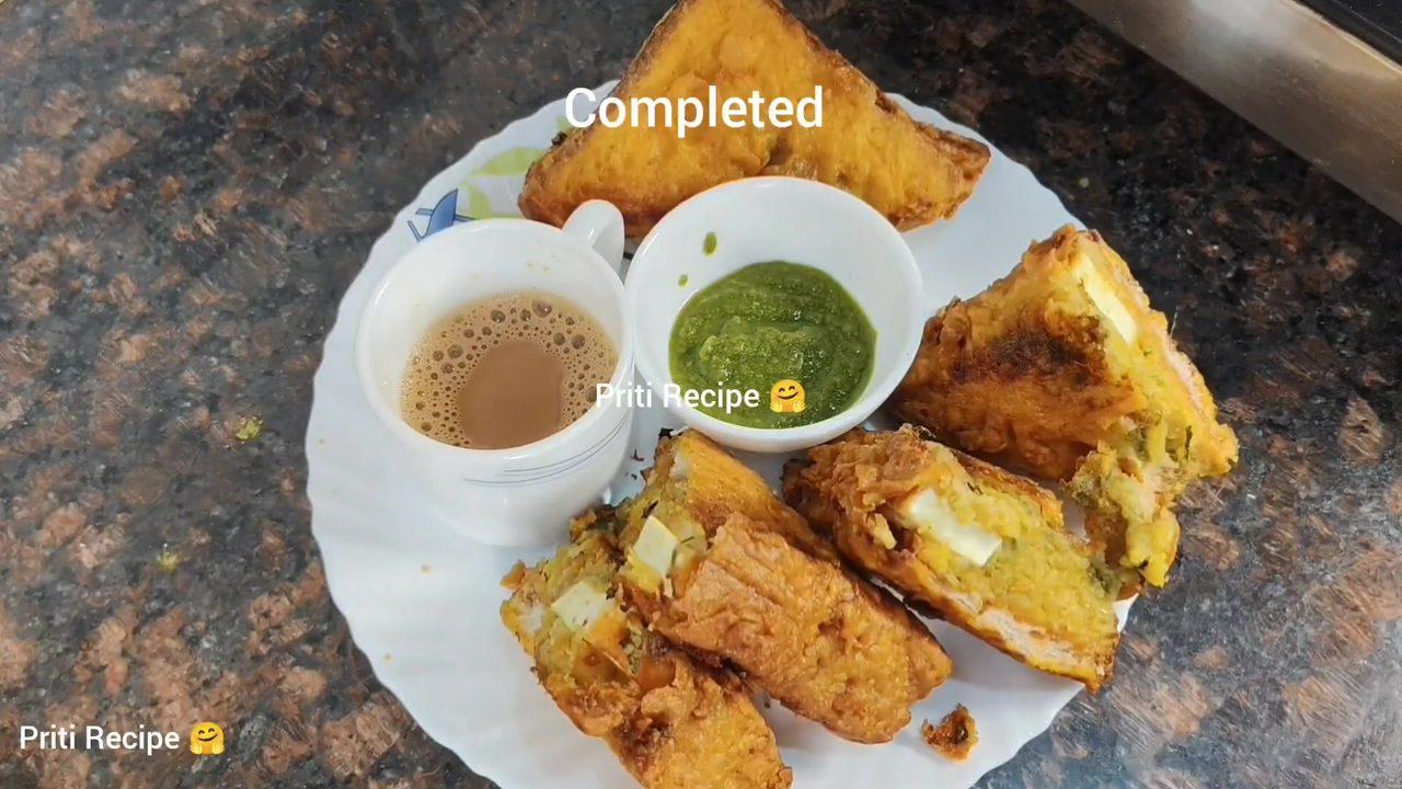 Bread Paneer Pakora – Indian Style