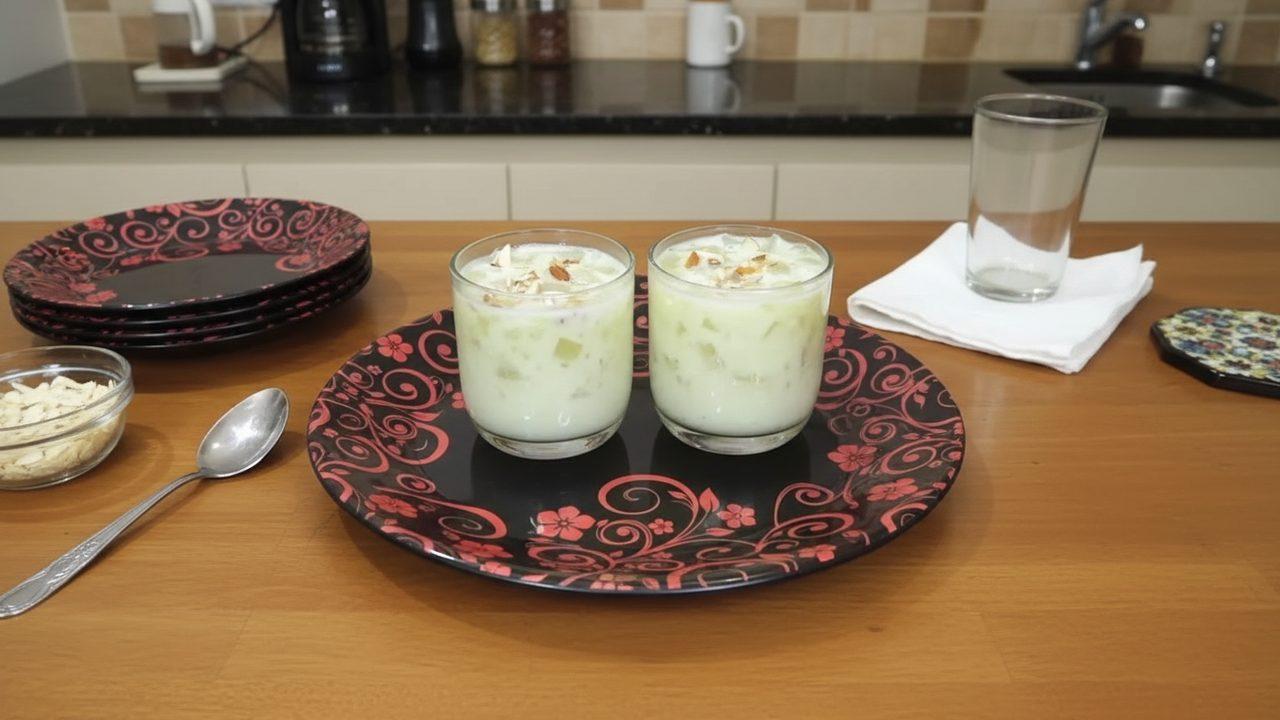 Palm Fruit (Nungu) Milk Dessert