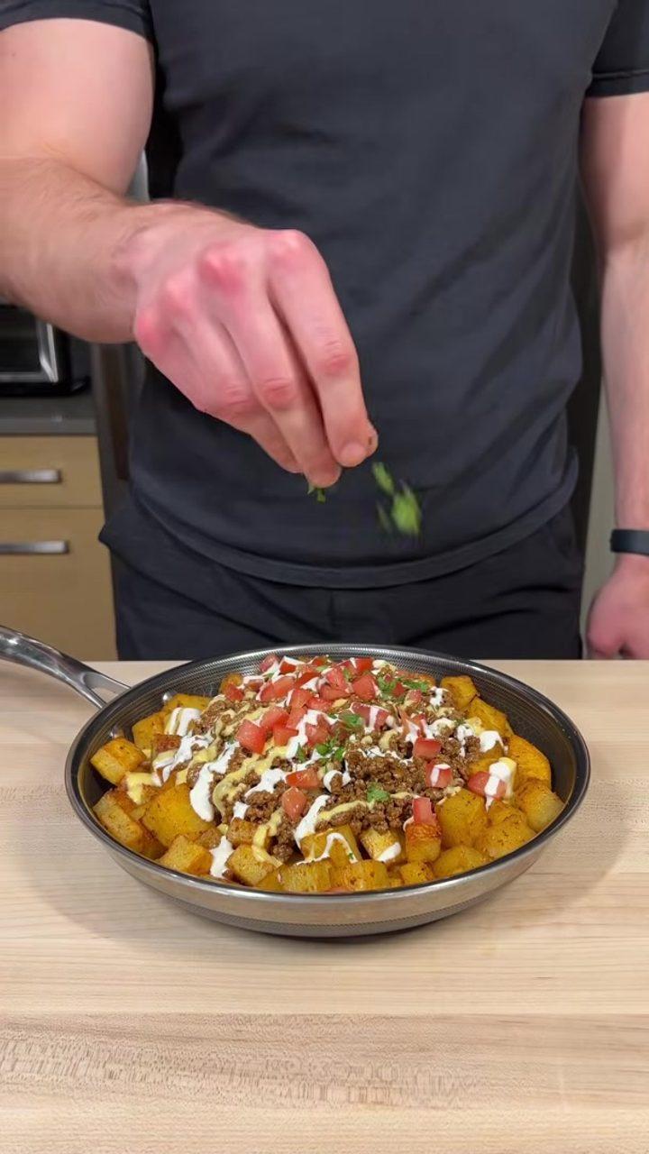 Loaded Taco Potato Bowls – Meal Prep Style