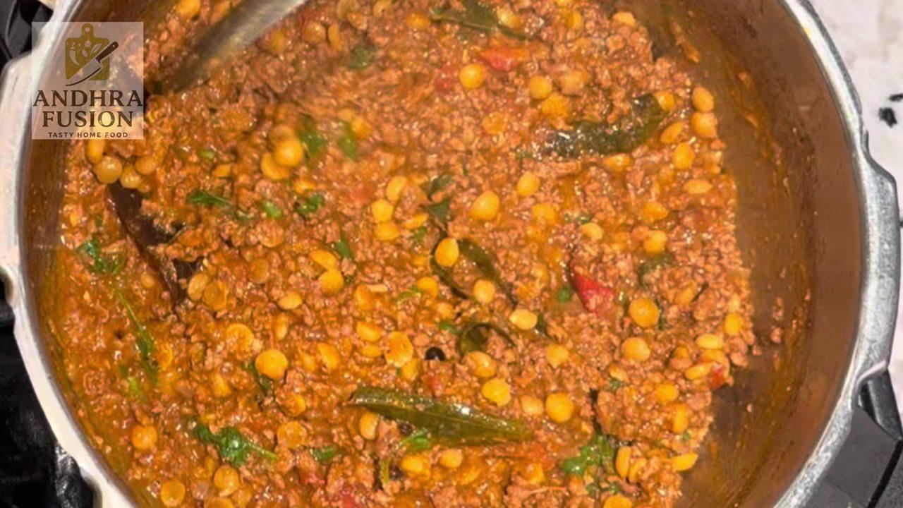 Keema Chana Dal – Andhra Fusion Style