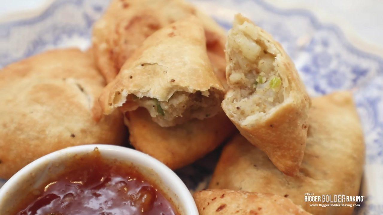 Vegetarian Samosas - Indian Style