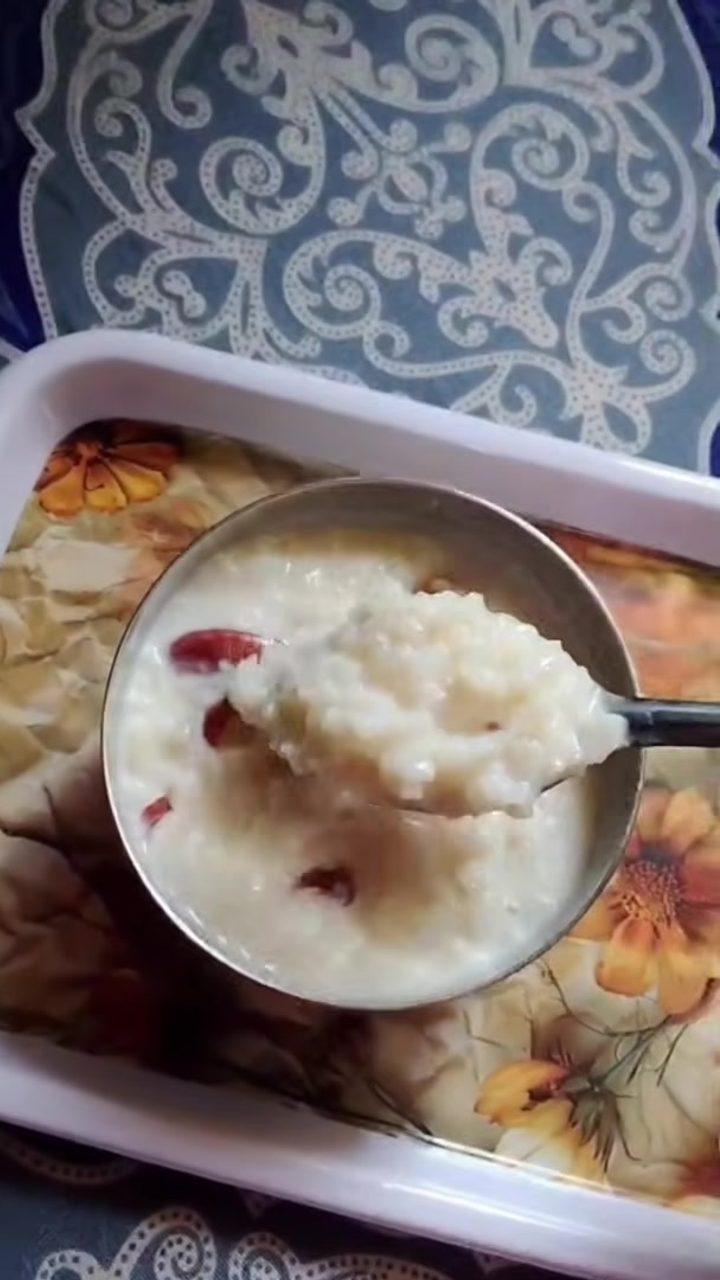 Traditional Indian Rice Kheer (Rice Pudding)