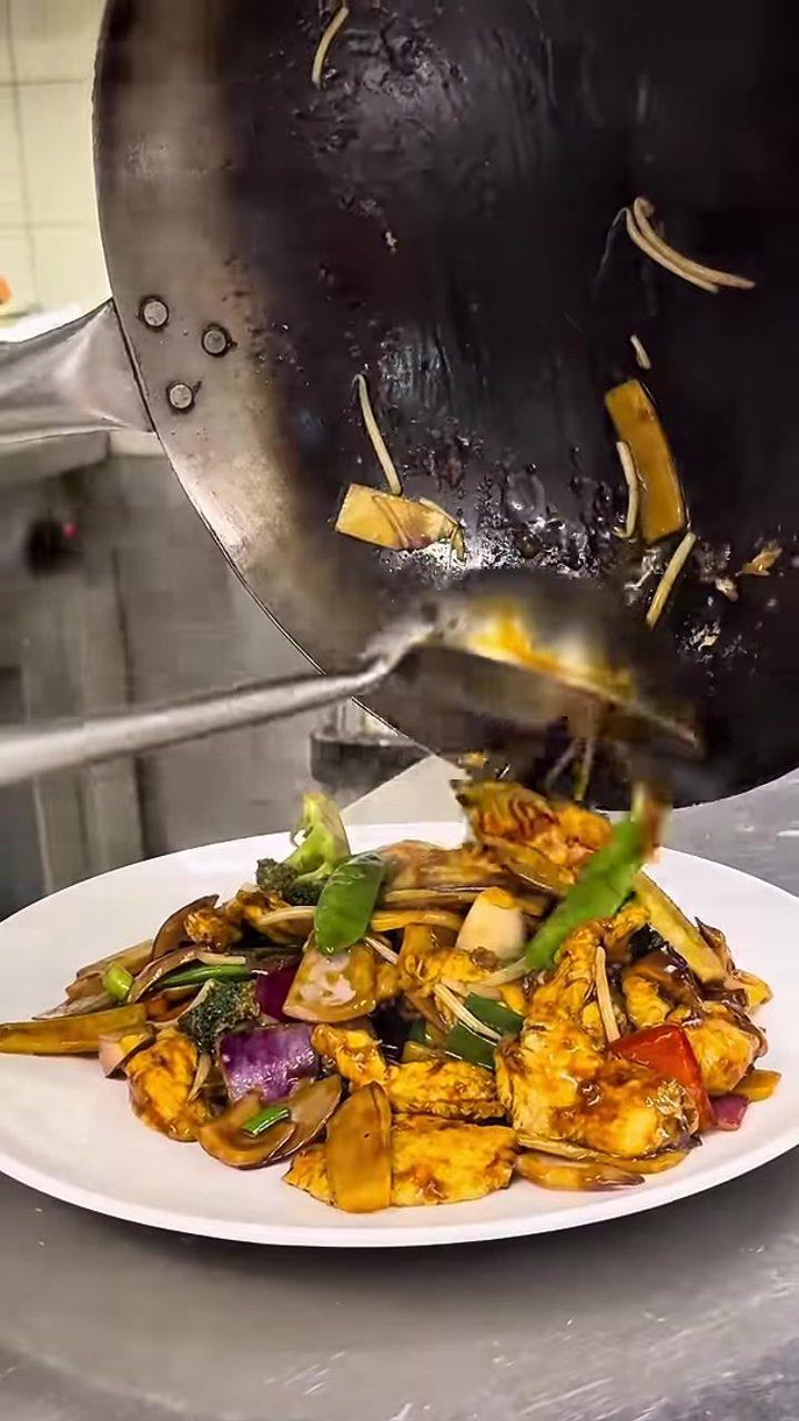 Hühnerfleisch Chop Suey