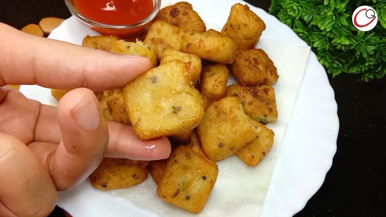 Crispy Semolina Potato Bites