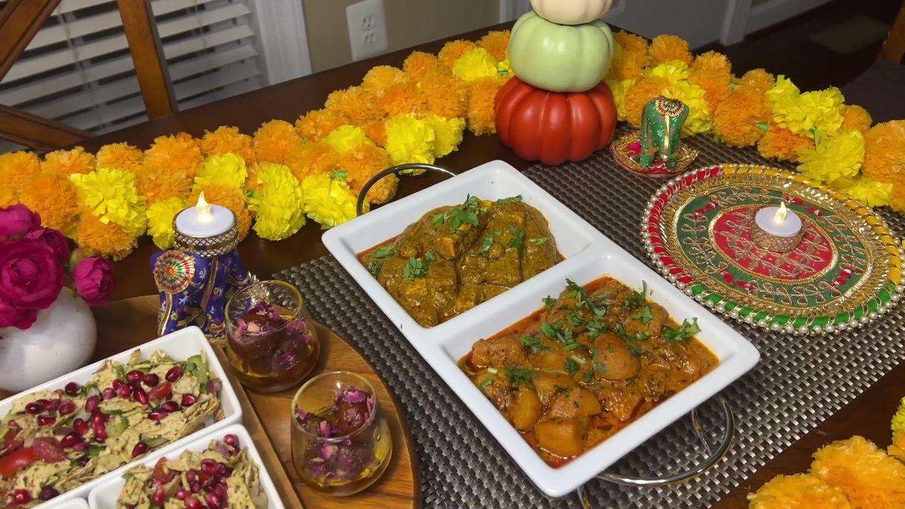 Indian Dinner Party Menu