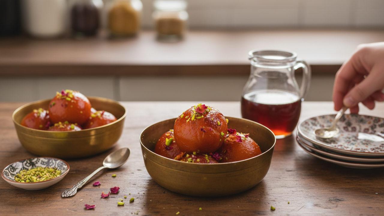 Air Fryer Gulab Jamun