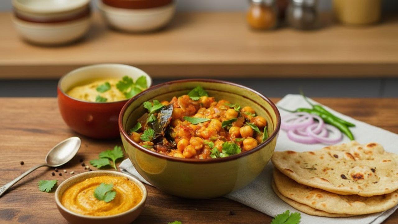Chole Masala - Quick & Easy Chickpea Curry