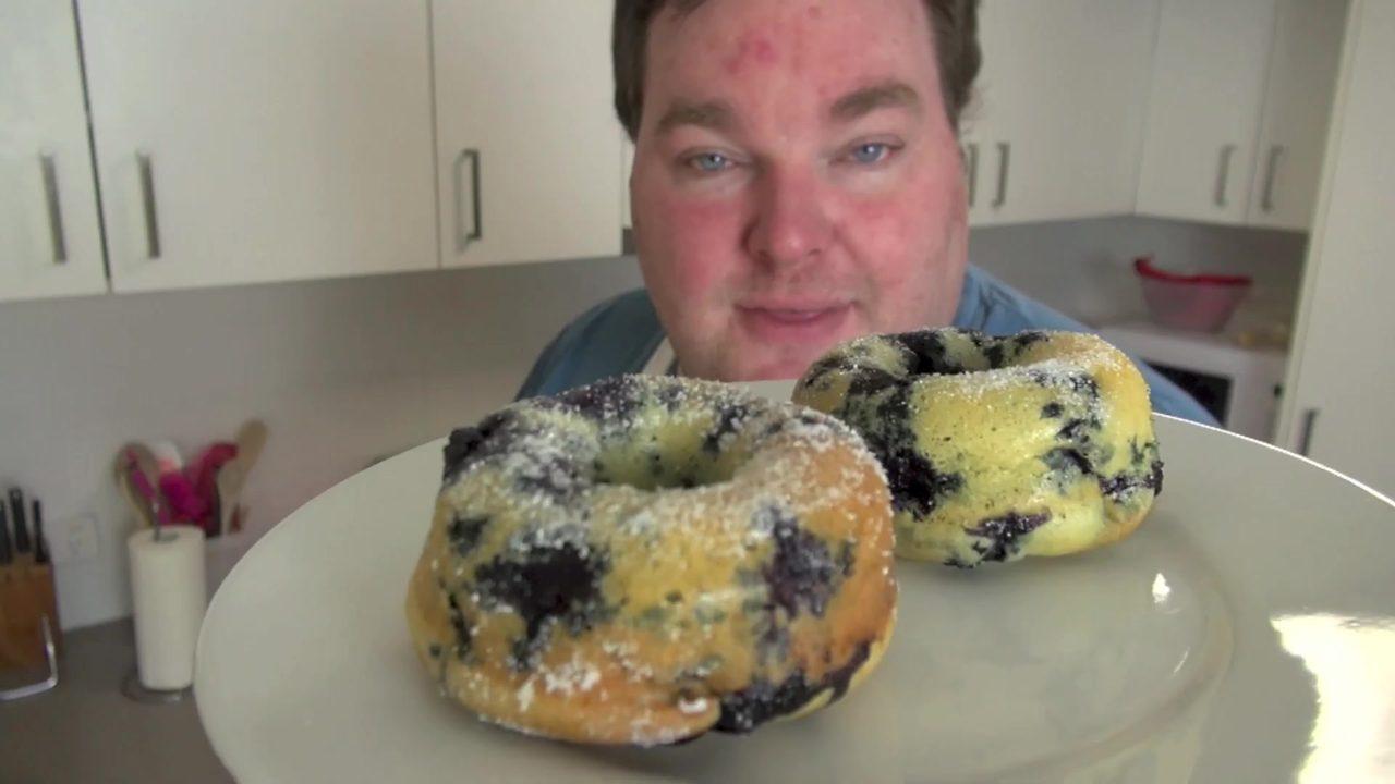 Oven Baked Blueberry Donuts – Dessert