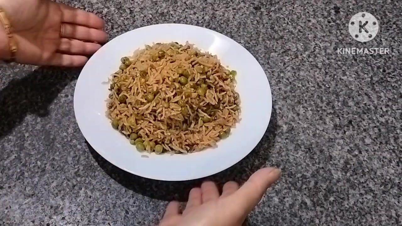 Matar Pulao (Pea Pulao) – Simple & Tasty