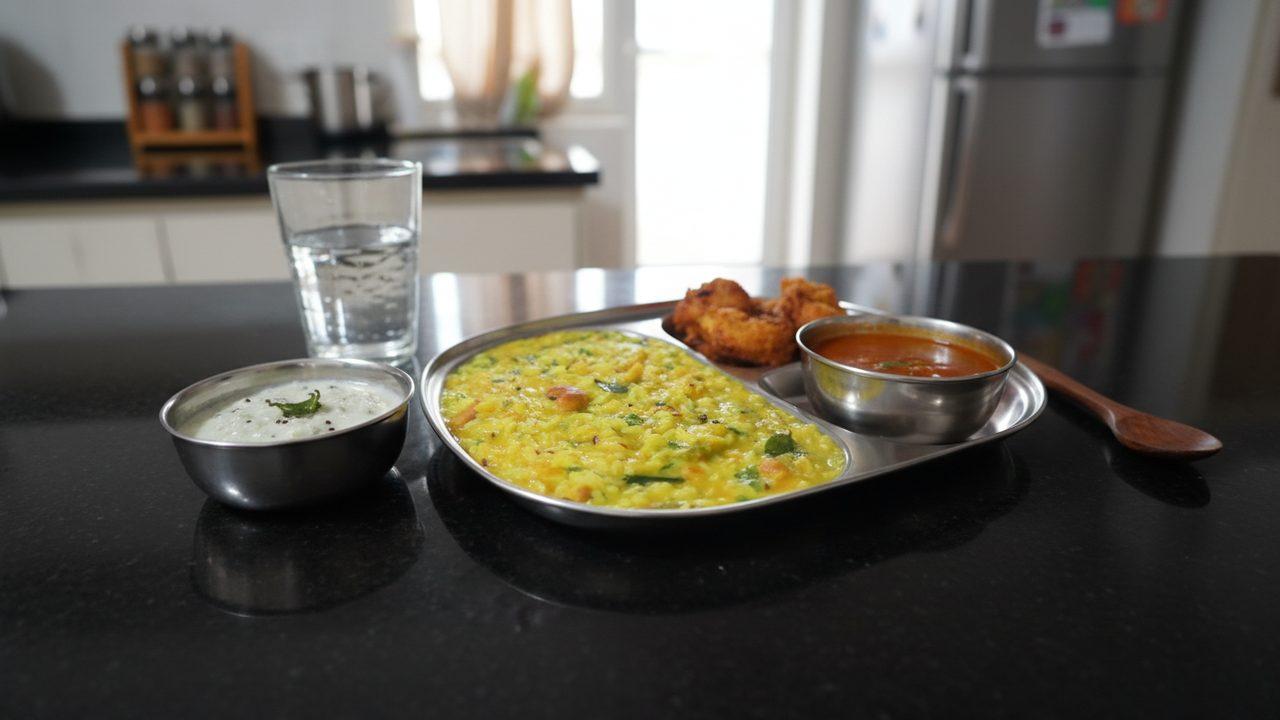 Dal Rice (Khichdi) - South Indian Style