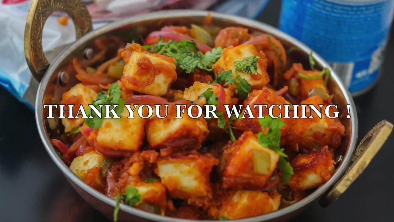 Chilli Paneer - Indo-Chinese Style