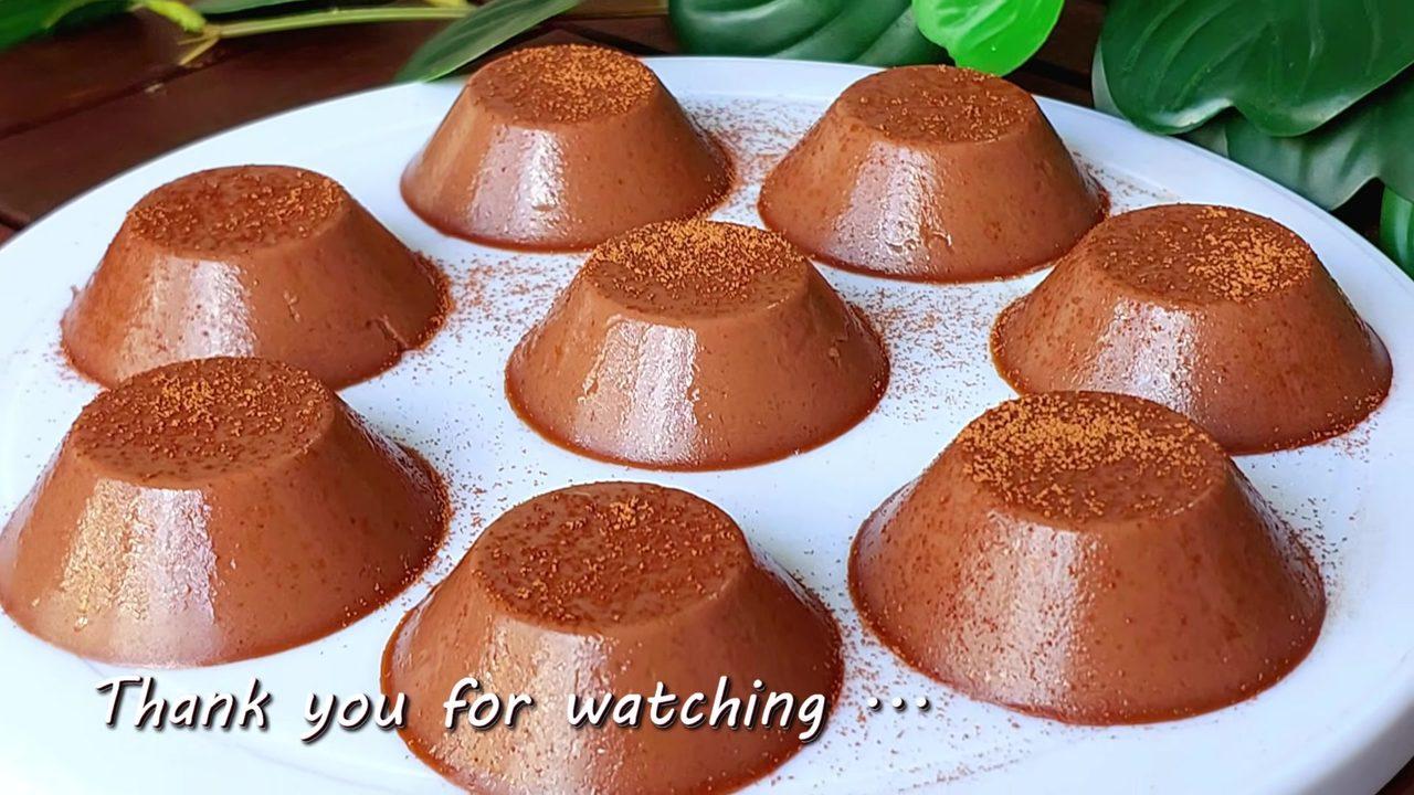 Nutella Pudding - Easy Dessert