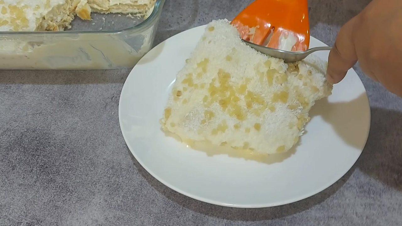 No-Bake Biscuit Pudding