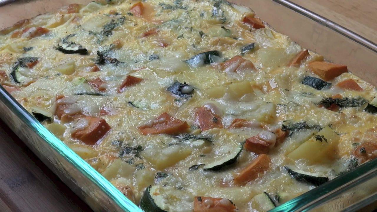 Mixed Vegetable Frittata – One Pot Chef Style