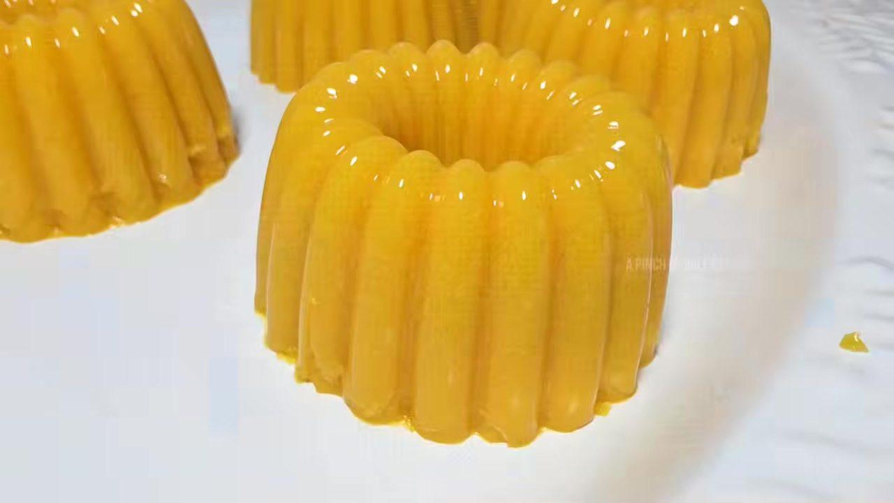 Sweet Corn Agar Agar Pudding