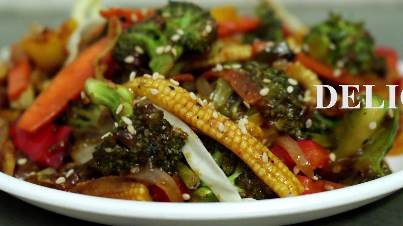 Stir Fried Vegetables – Healthy & Delicious
