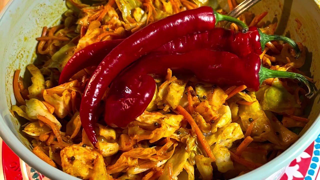 Cabbage Carrot Pickle