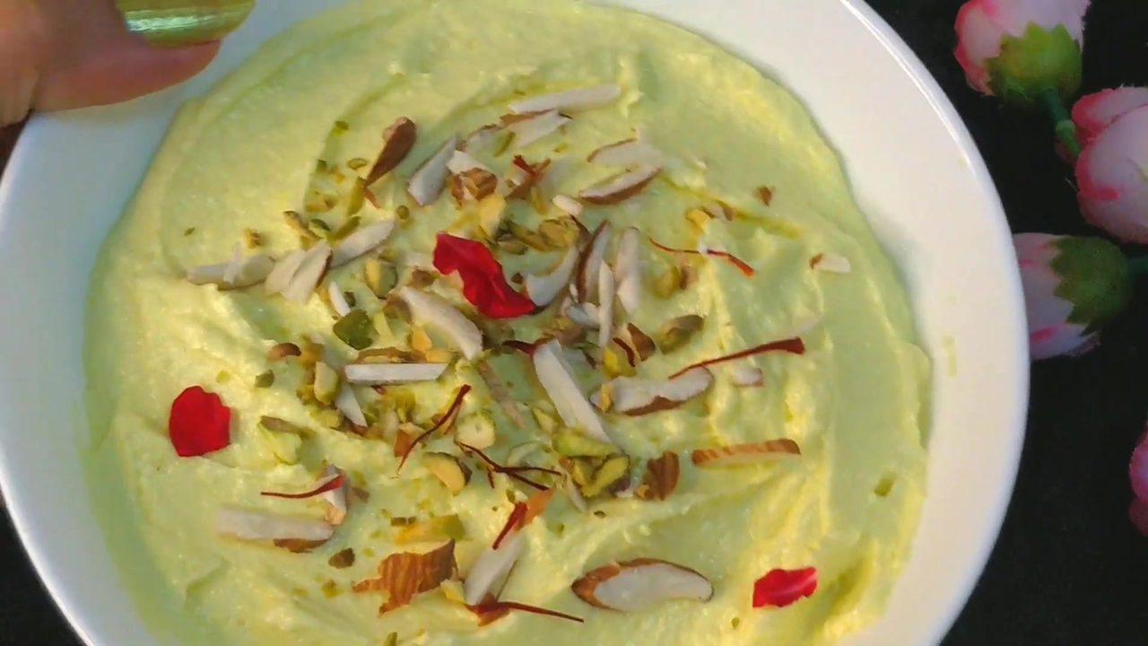 Kesar Pista Shrikhand - Gudi Padwa Special