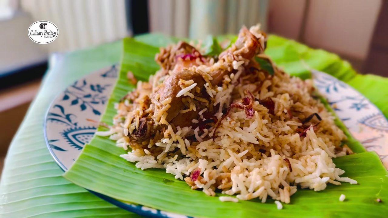 Safed Murgh Biryani
