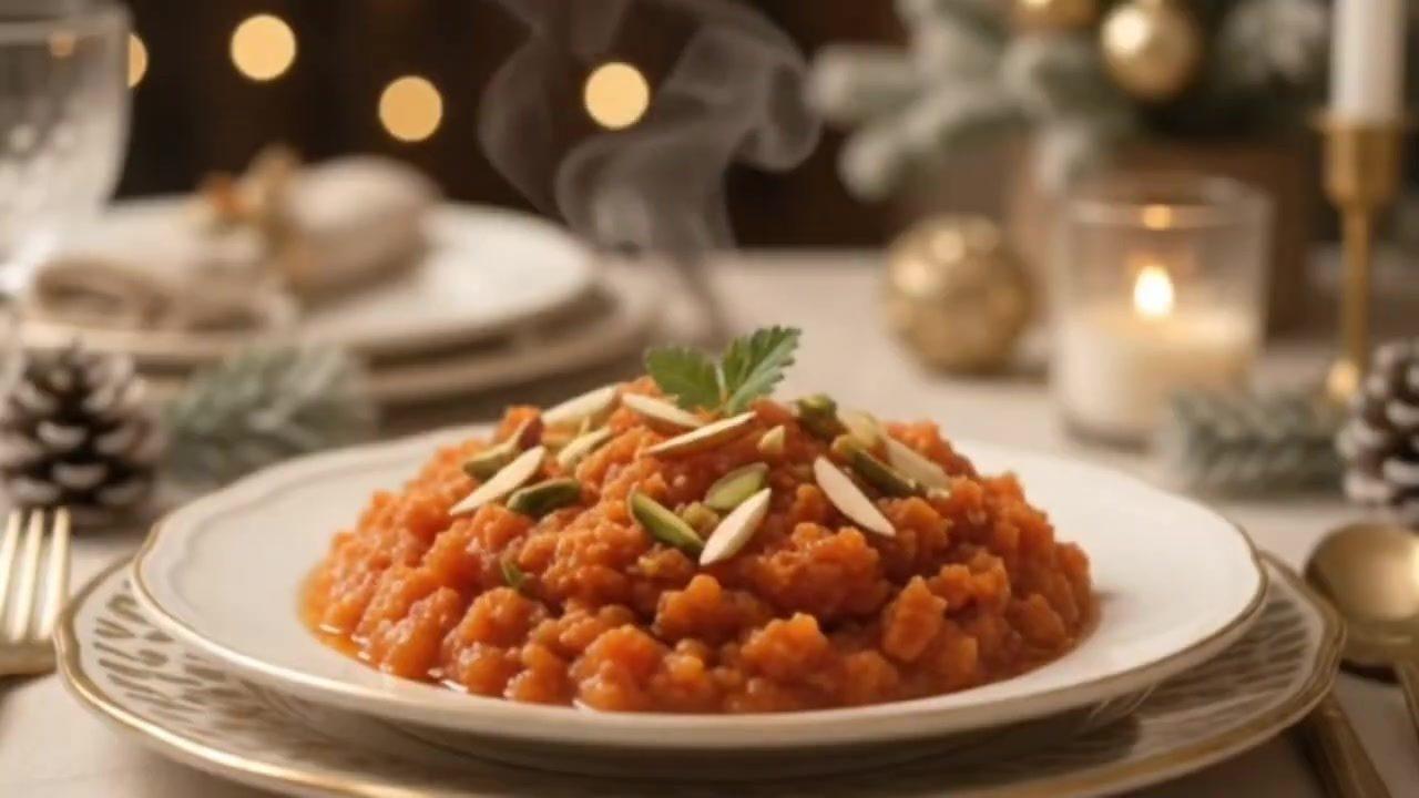 Gajar Halwa (Carrot Halwa) - Traditional Indian Sweet