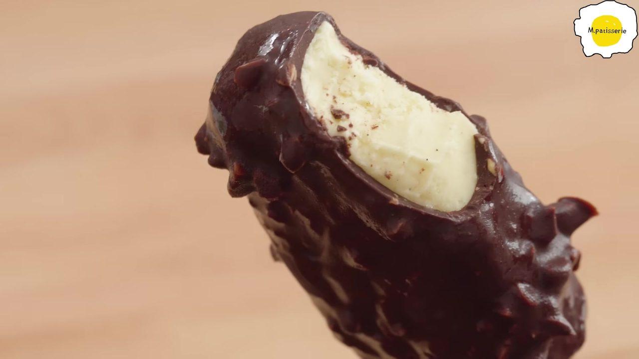 Homemade Ice Cream Bars (Vanilla, Matcha, Raspberry)