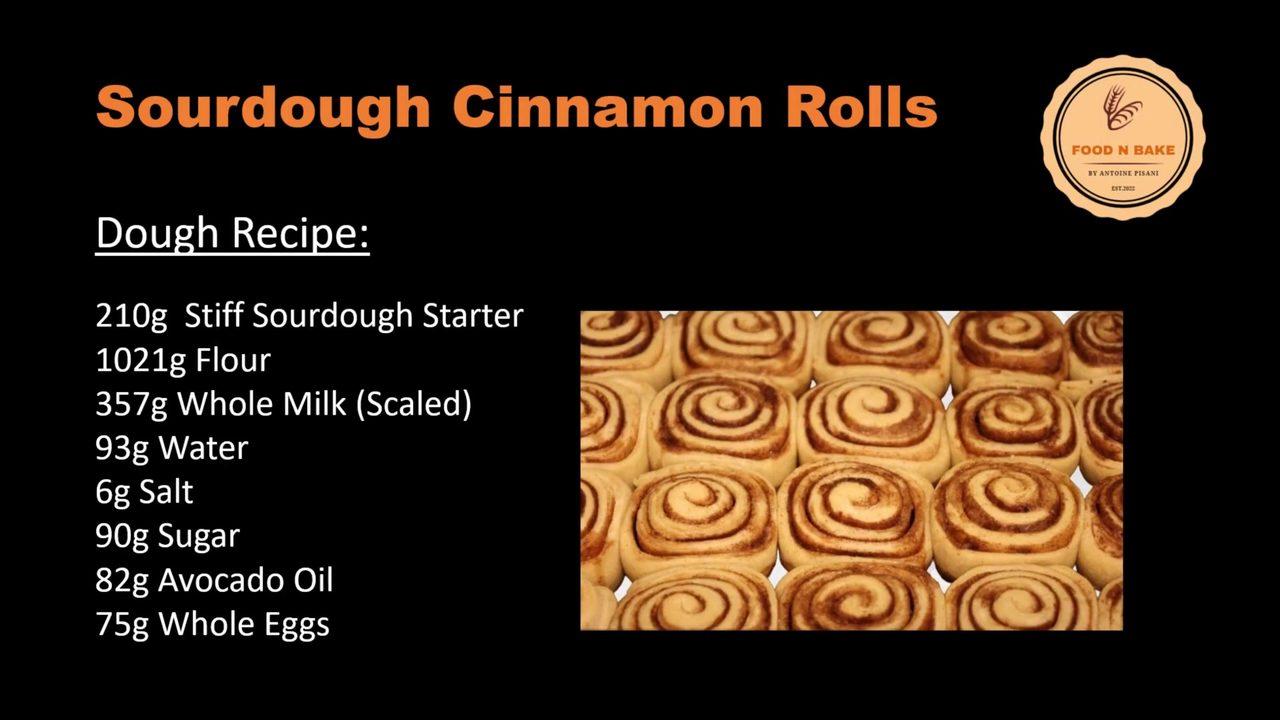 Sourdough Cinnamon Rolls