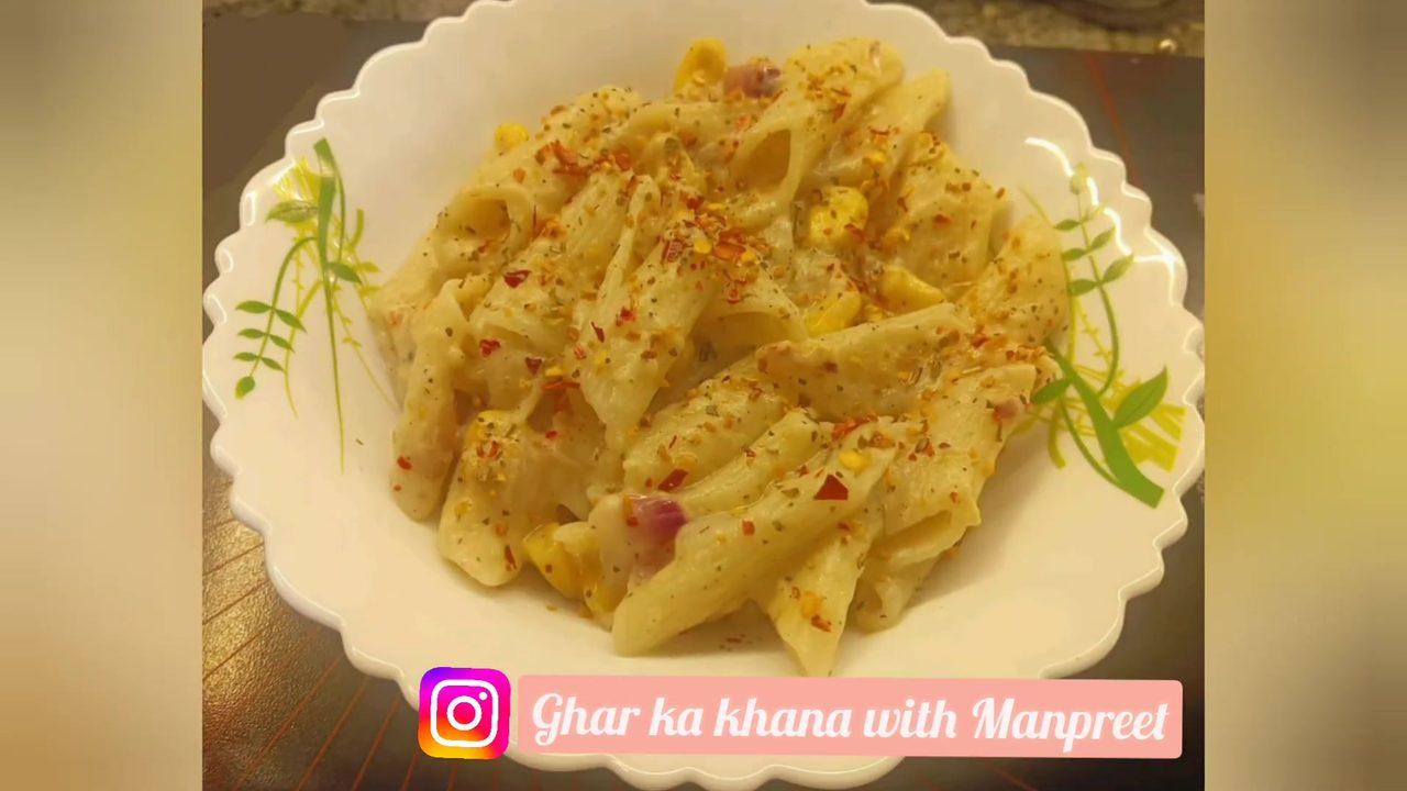 White Sauce Pasta – Easy Recipe