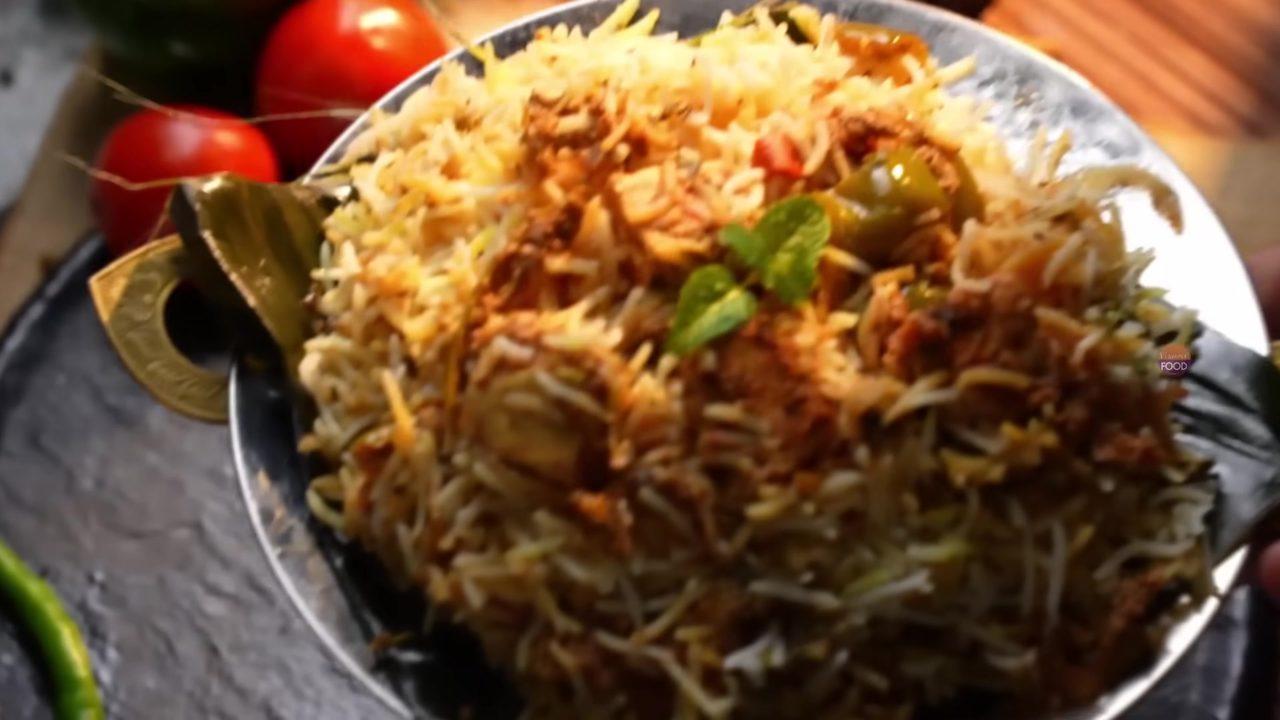 Chettinad Style Paneer Dum Biryani