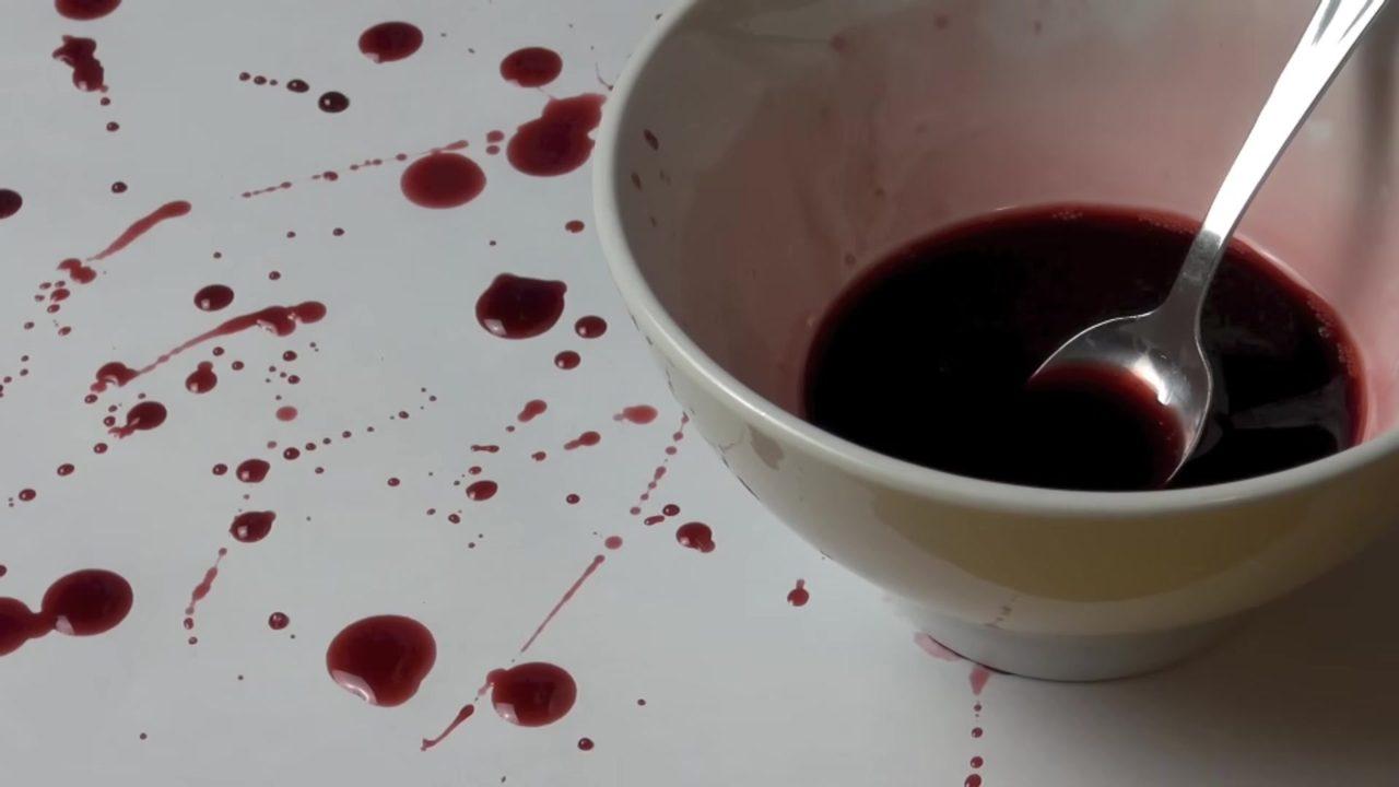 Edible Fake Blood for Halloween – The One Pot Chef