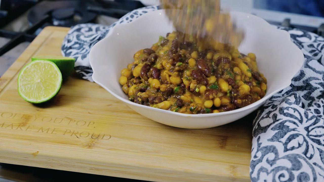 Mixed Sabat Dal – One Pot Four Bean Curry