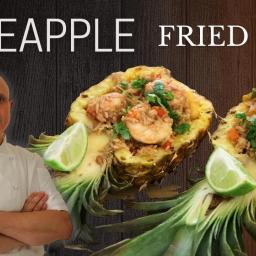 Pineapple Fried Rice with Shrimp – Thai Style