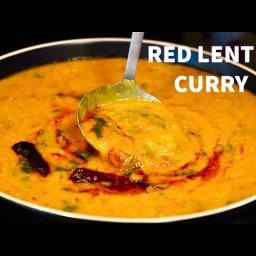 Red Lentil Curry (Masoor Dal Tarka)