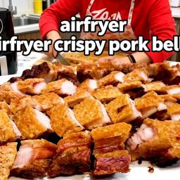 Crispy Pork Belly (Siu Yuk) – Air Fryer Recipe