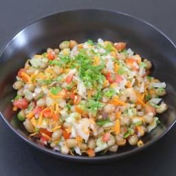 Oil-Free Protein-Rich Peanut Salad Recipe