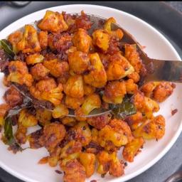 Cauliflower Poriyal – South Indian Style