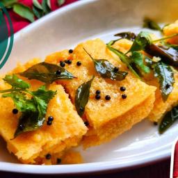 Homemade Dhokla Recipe