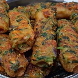 Vegetable Savory Pancakes (Cheela) - Quick & Healthy