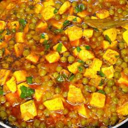 Matar Paneer Recipe – Restaurant Style