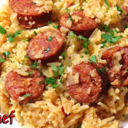 Chorizo Pilaf – One Pot Chef