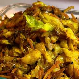 Cabbage and Potato Curry – Indian Style