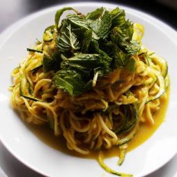 Indian Curried Noodles – Raw Vegan
