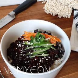Jajangmyeon – Korean Black Bean Noodles