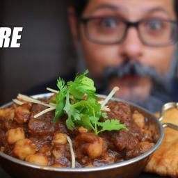 Beef & Bacon Chhole Bhature