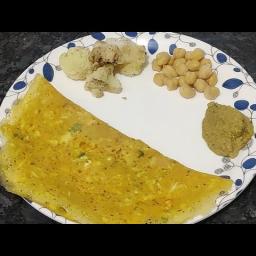 Goose Dosa with Ellu Chutney - Traditional Rice Variety