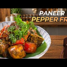 Paneer Pepper Fry – South Indian Style
