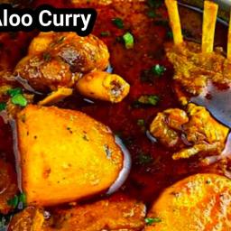 Easy Mutton Curry with Potatoes in Pressure Cooker