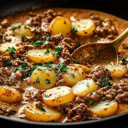 Ground Beef and Potatoes & Swedish Meatballs