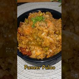 Paneer Pulao – Indian Style