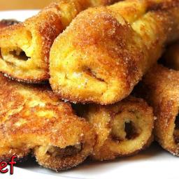 Nutella French Toast Rolls – Sweet Breakfast